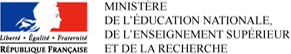 Logo du Ministère de l'Éducation Nationale de l'Enseignement Supérieur et de la Recherche