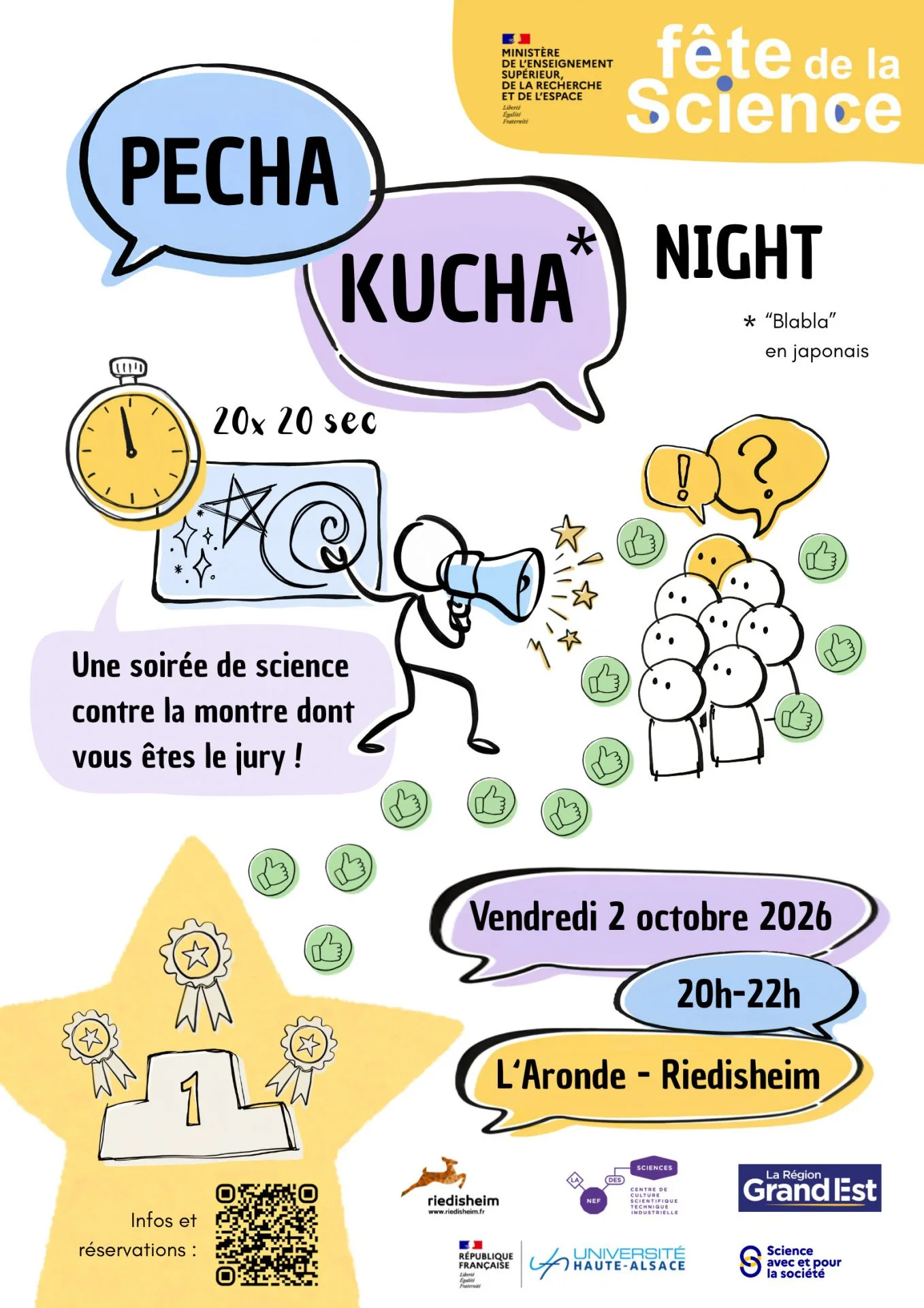 Affiche PechaKucha 2026 finale